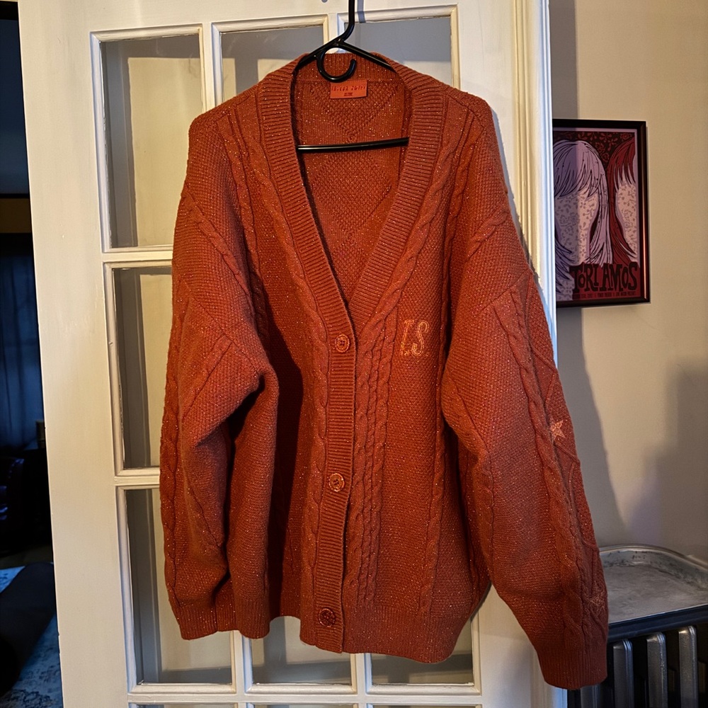 Taylor Swift showgirl cardigan